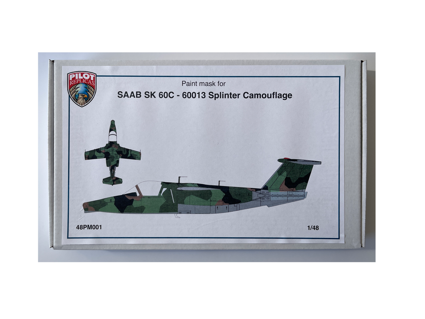 1/48 scale Paint mask for Pilot-Replicas SK60 C kit 48PM001