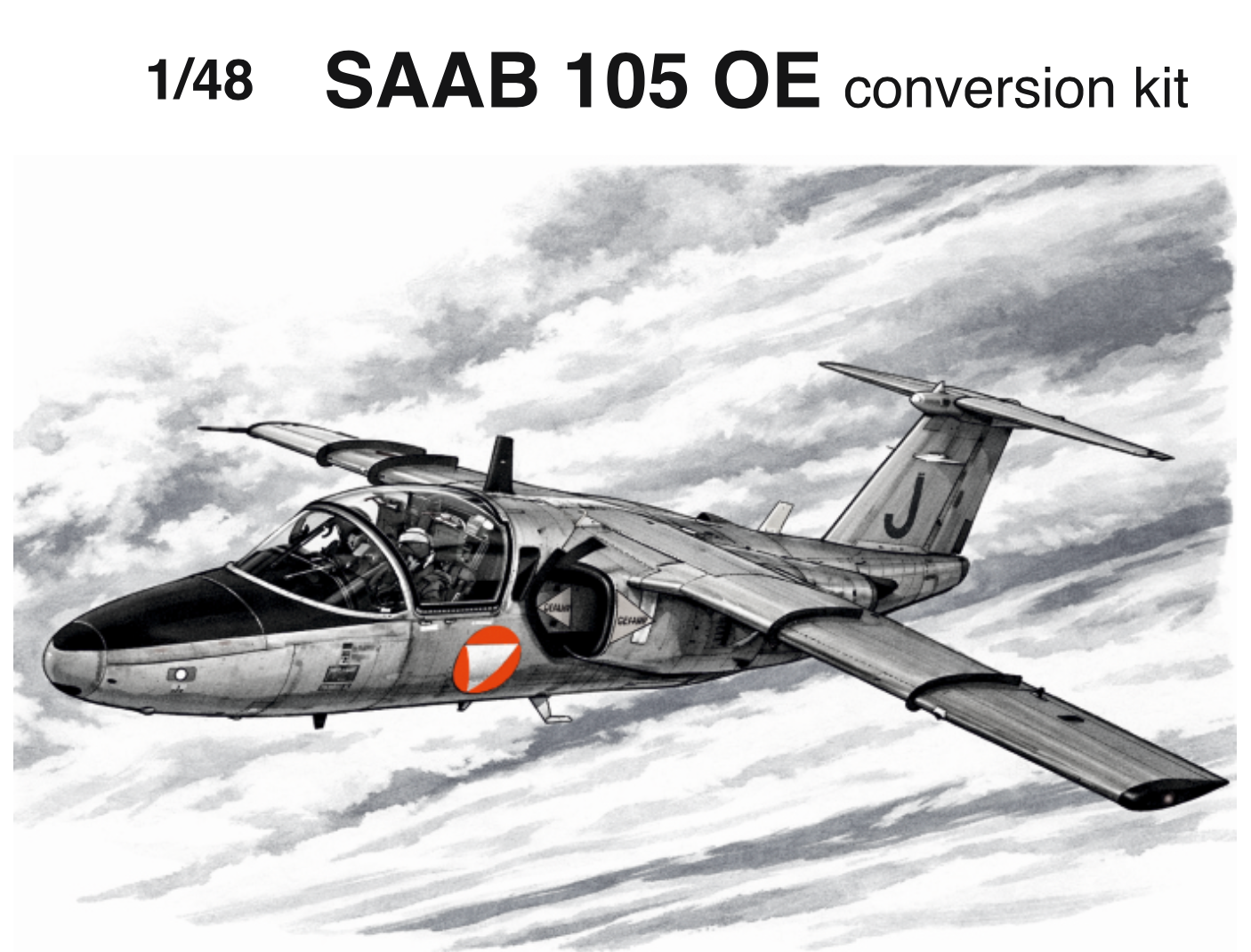 1/48 SAAB 105 OE conversion kit  483D022