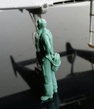 Load image into Gallery viewer, 1/48 scale Swedish Airforce pilot, 1940s to early 1950s.Fits SAAB J21, 28 Vampire etc. Art # 48P010