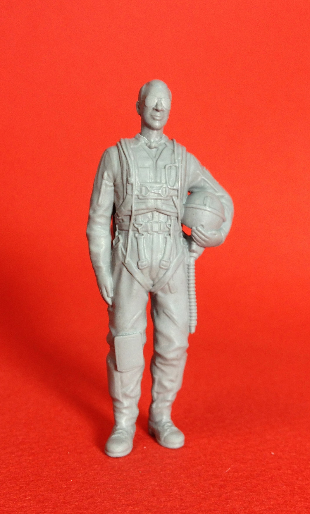 1/72 scale Swedish pilot as seen from the 1950s to the early 1970s. Art # 72P002